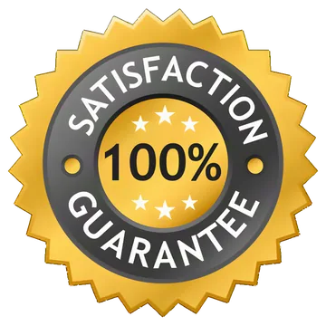100% Satisfaction Guaranteed