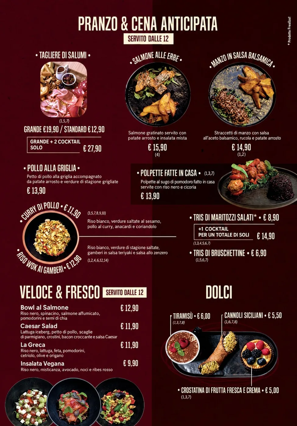 Bistro: new Menu Revolution photo menu