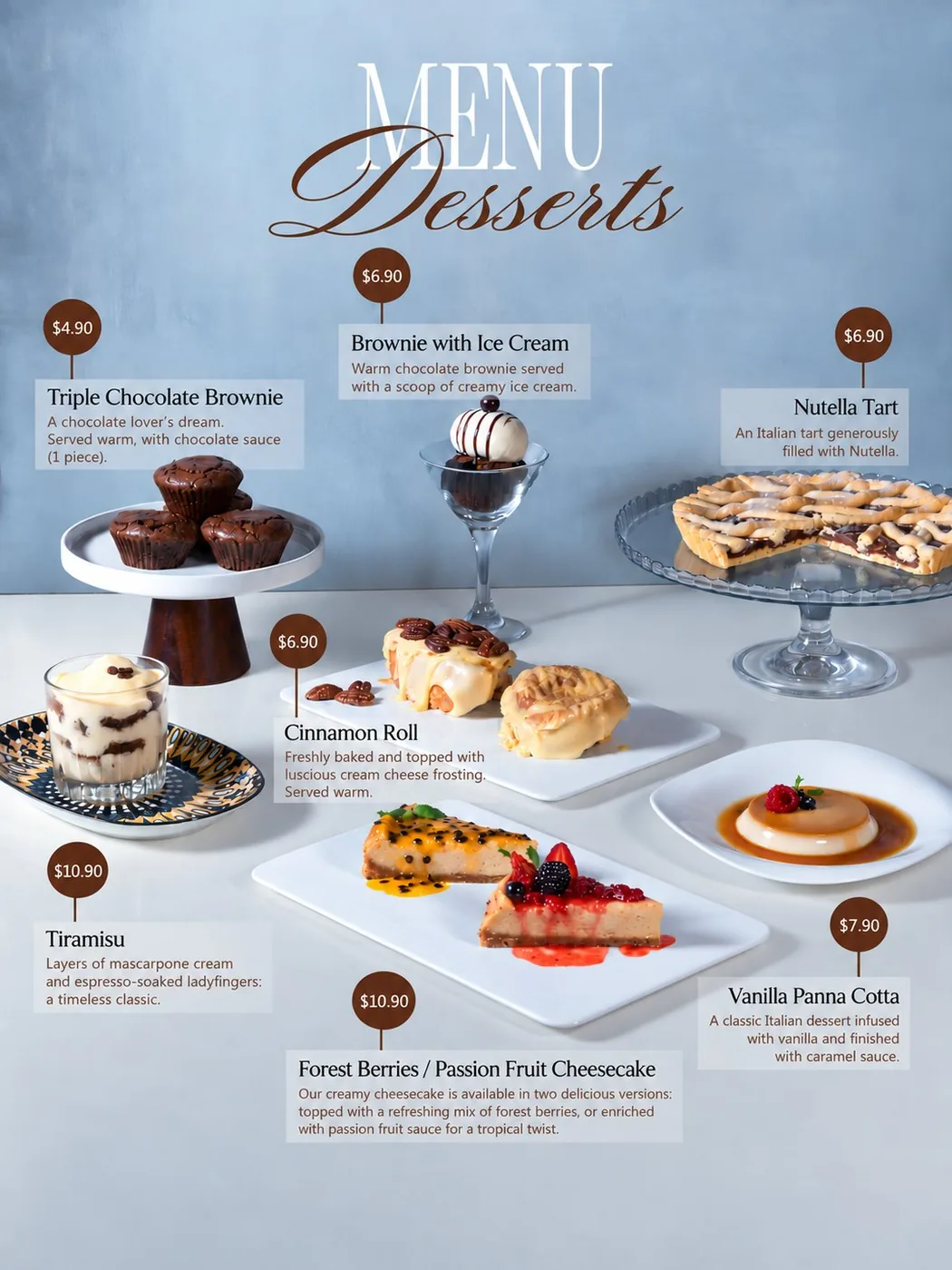 Fine-dining restaurant: new Menu Revolution photo menu